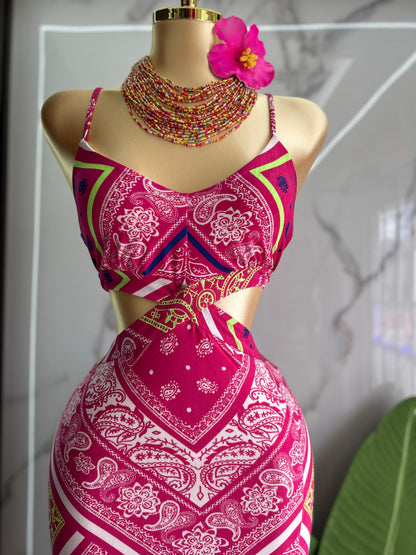 Pink MAXIDRESS