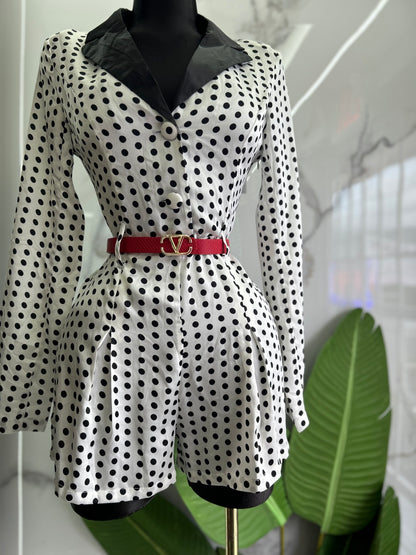 Polka dots romper