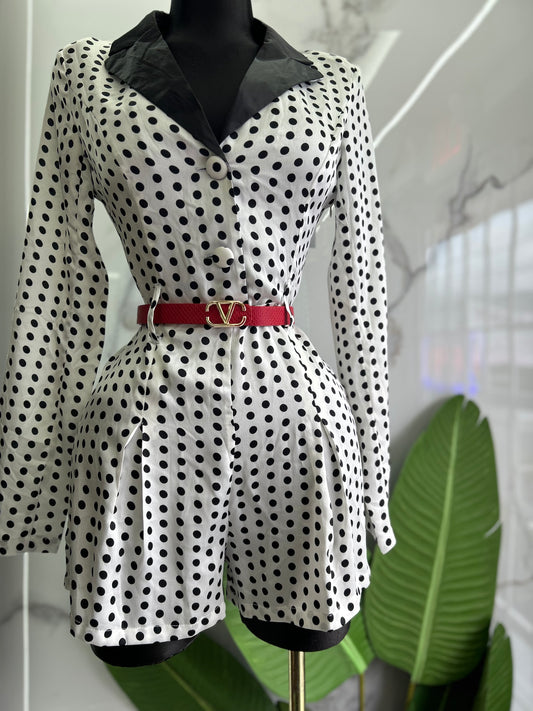 Polka dots romper