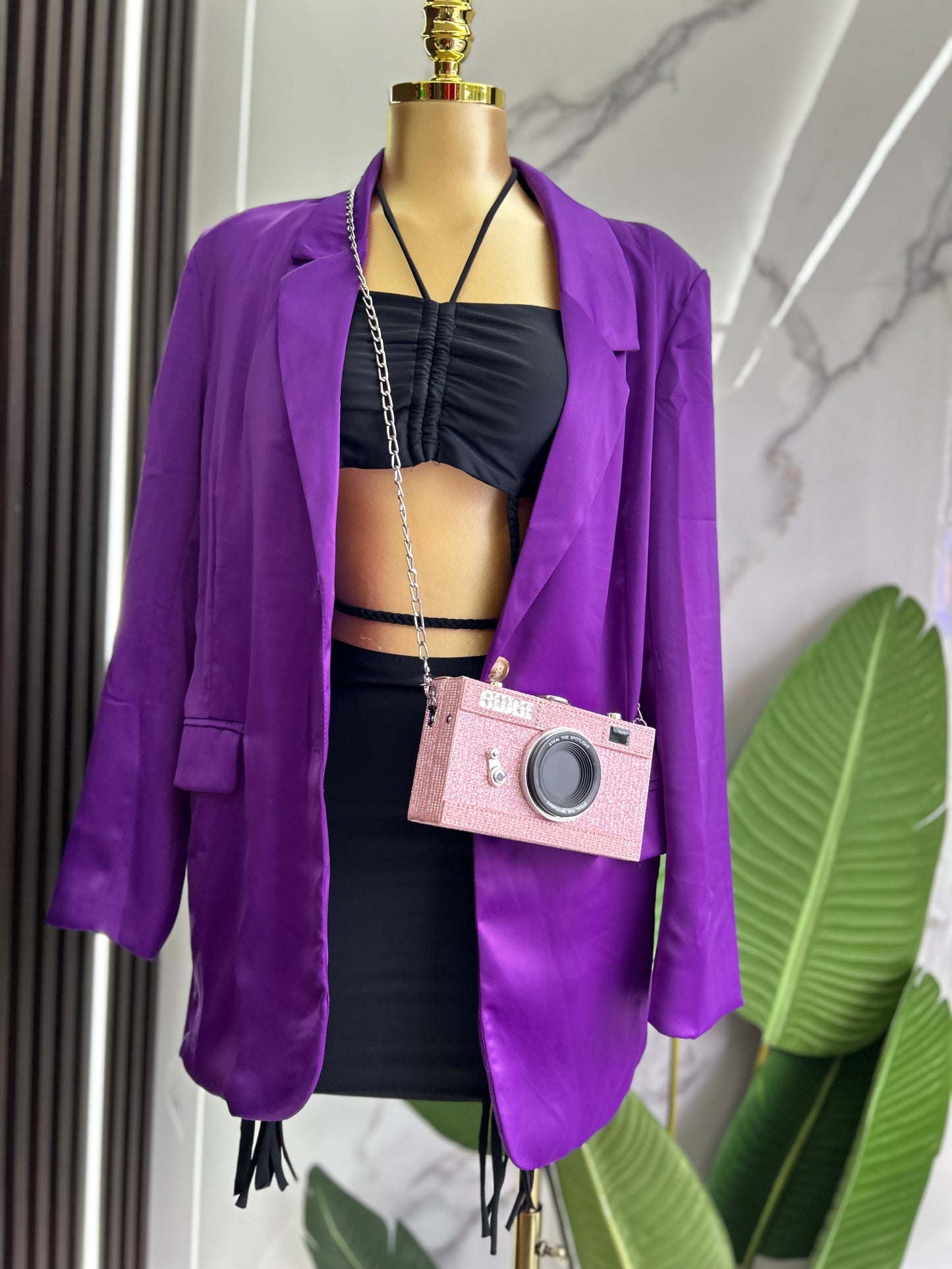 Purple Blazer