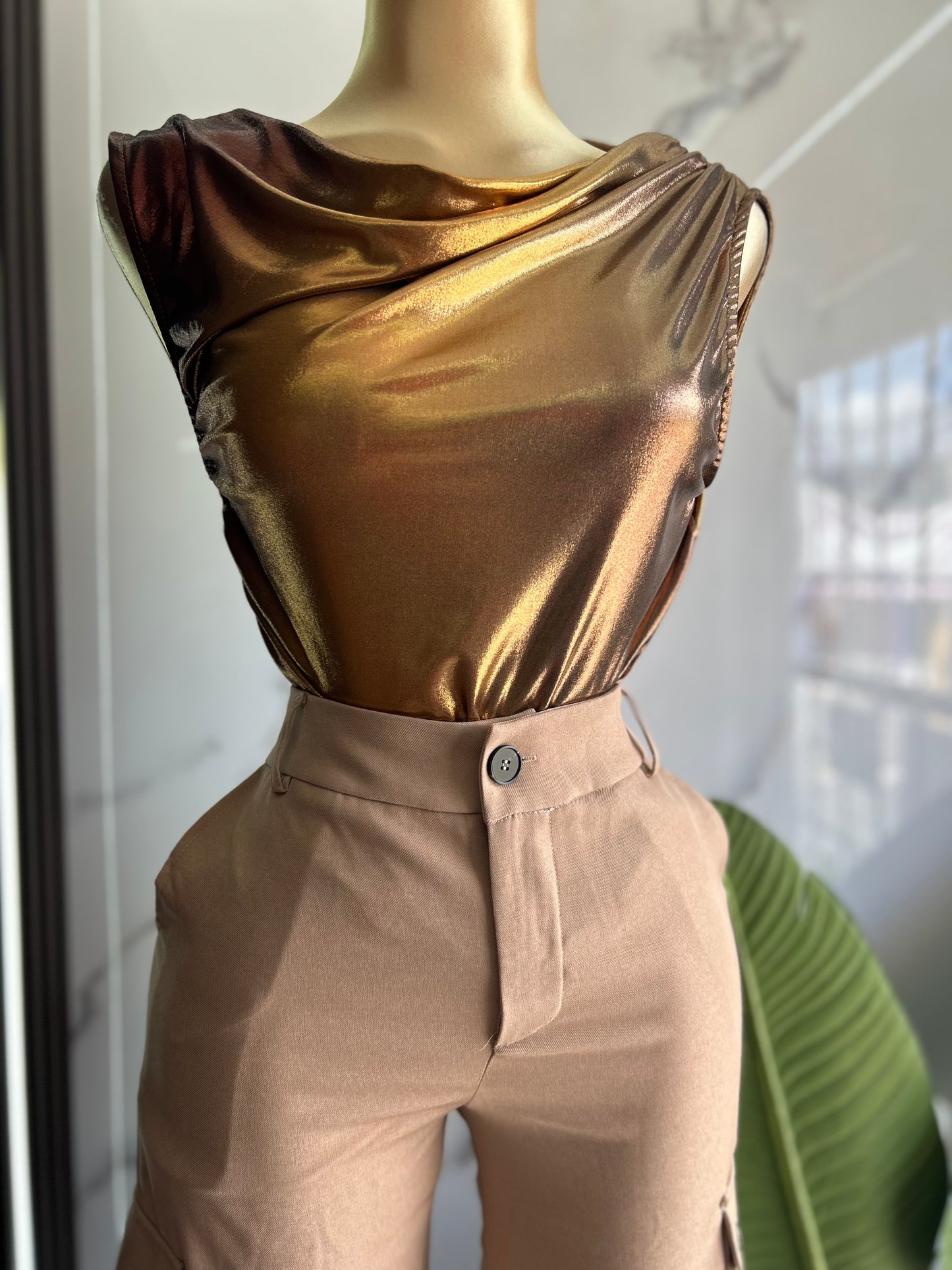 Metallic Top