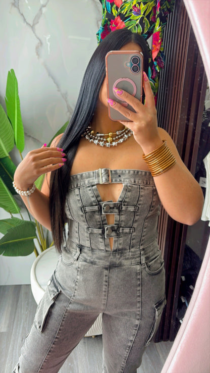 Denim Jumpsuit