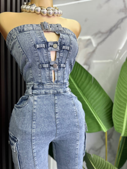 Denim Jumpsuit