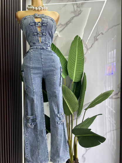 Denim Jumpsuit