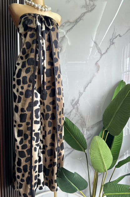 Animal Print Jumpsuit