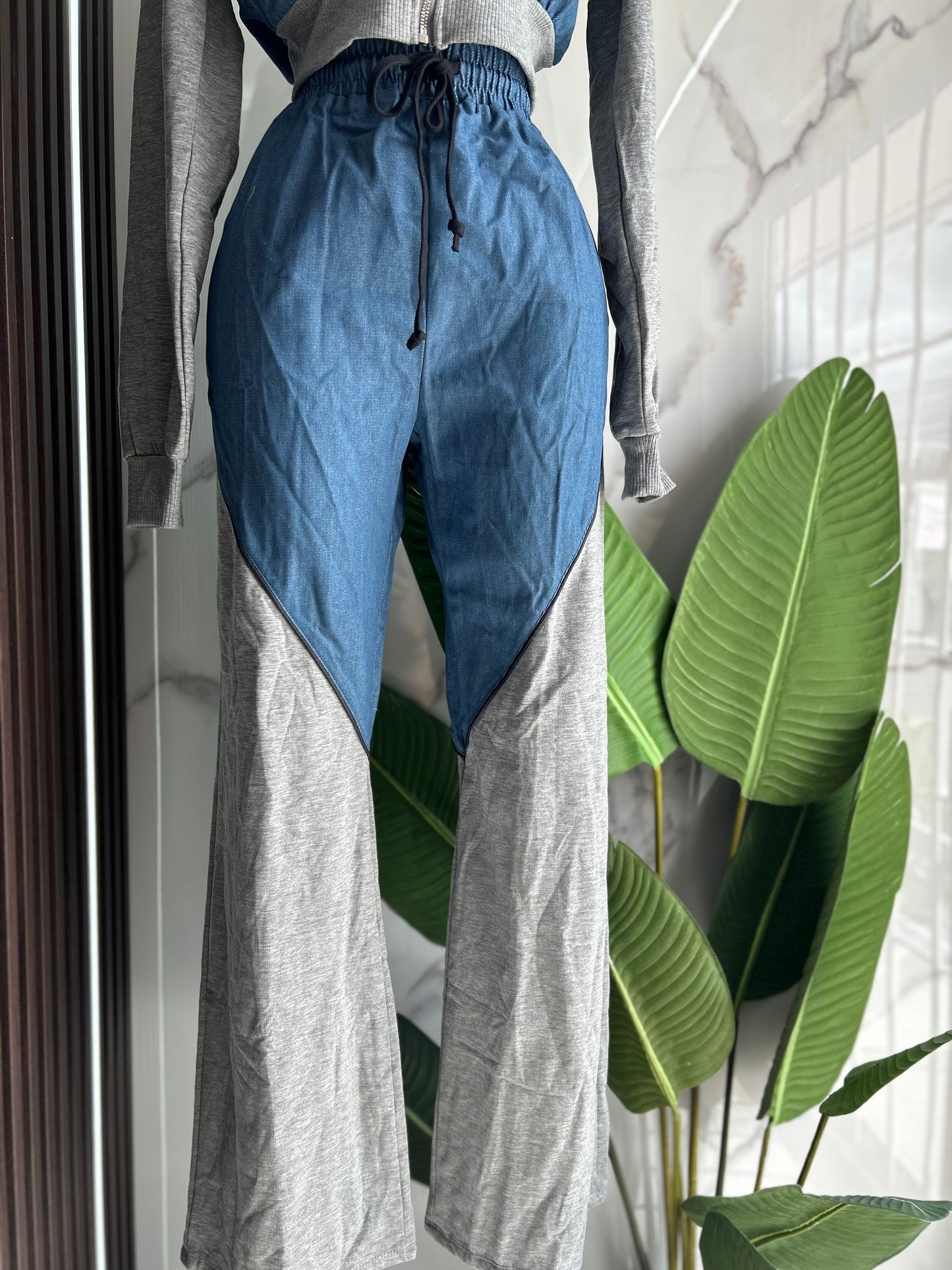 Double Tone Denim Set