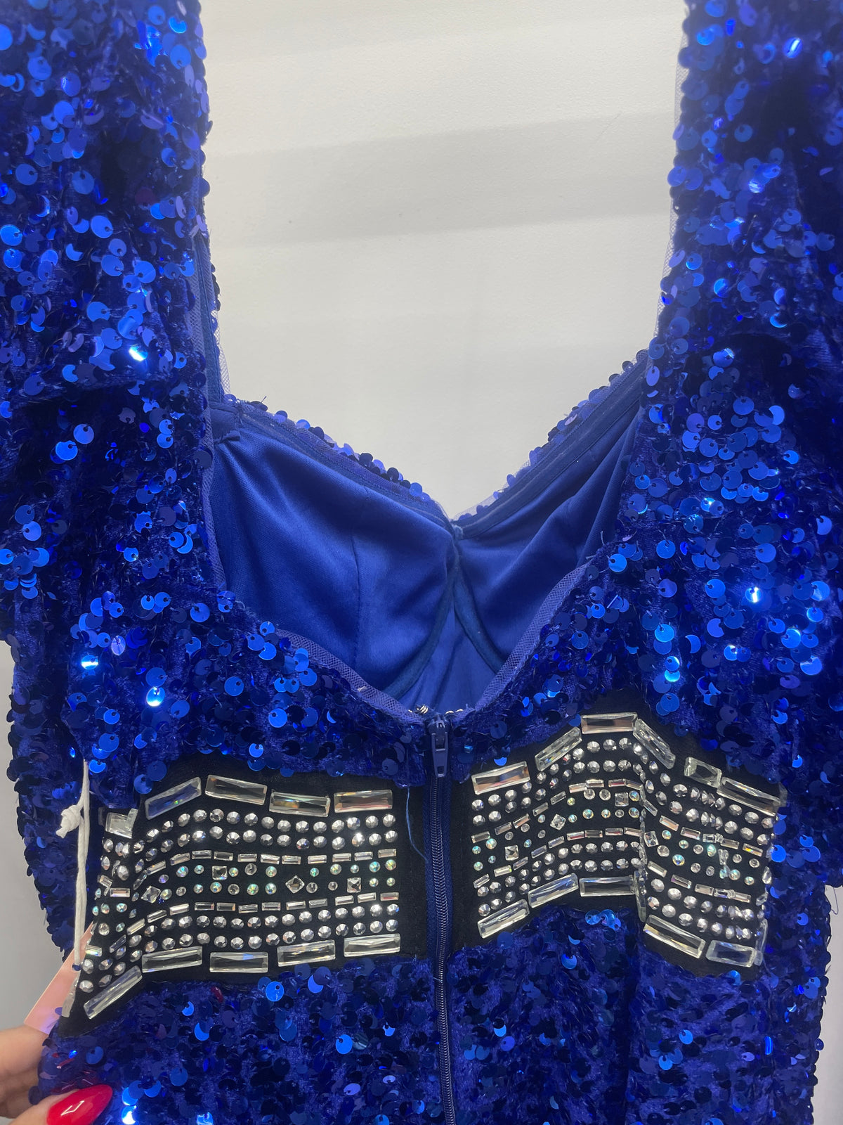 Blue mini Dress